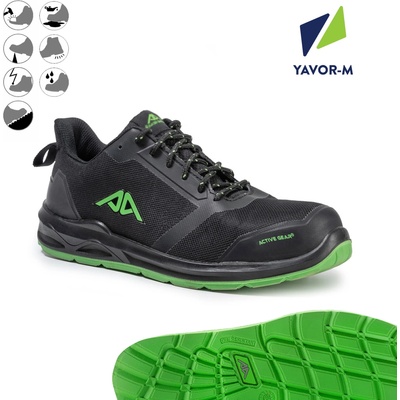 Active Gear Работни обувки A-RUN Low Green (ARUNLL)