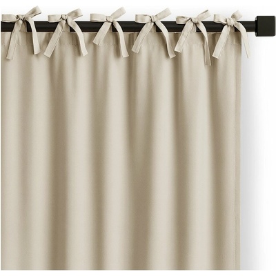 Krémový dimout záves 140x250 cm Carli Tie – Restilo
