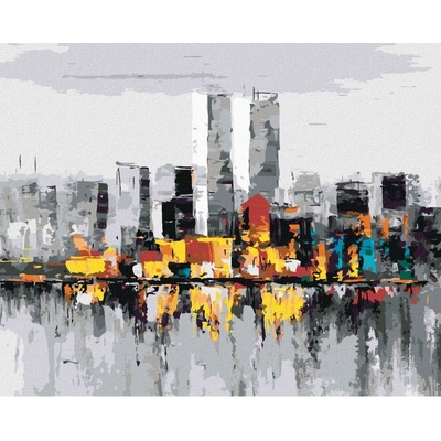 Zuty Malování podle čísel NEW YORK CITY