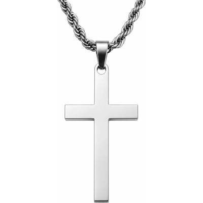 Solla Náhrdelník z ocele strieborný CH-M-NH30