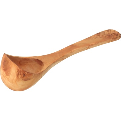 ČistéDřevo Naběračka z olivového dřeva 30 cm