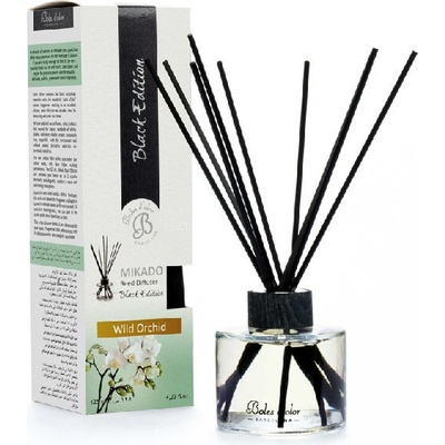 Boles d´olor Difuzér Mikado Black Edition Wild Orchid 125 ml