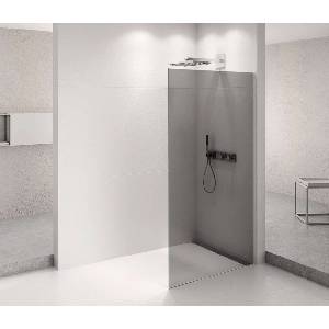 POLYSAN Architex - Душ стена Walk-In, 86x210 см, хром/опушено стъкло AXC90SC (AXC90SC)