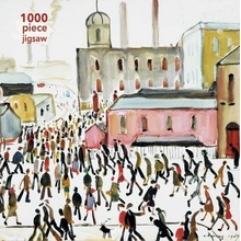 Adult Jigsaw Puzzle L.S. Lowry: Going to Work: 1000-Piece Jigsaw Puzzles - (Flame Tree Studio)(Other)