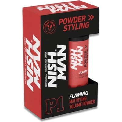 Nishman Hair Styling Powder P1 Flaming 20 g