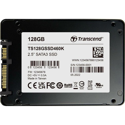 Transcend SSD460K 128GB, TS128GSSD460K-VS1