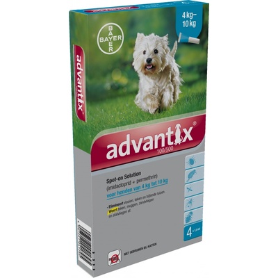 Advantix spot-on 4-10 kg 4 x 1 ml