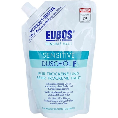 Eubos Sensitive душ масло пълнител 400ml