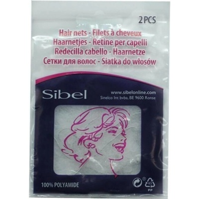 Sibel síťka jemná bílá S118023301 - 2 ks