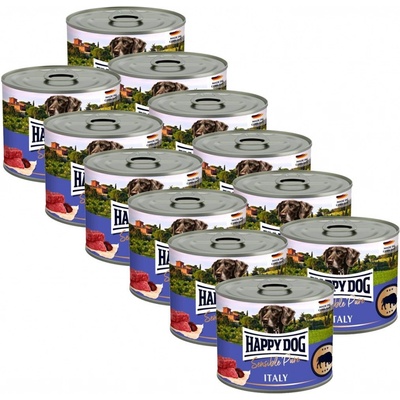 Happy Dog Büffel Pur Italy byvolie 12 x 200 g