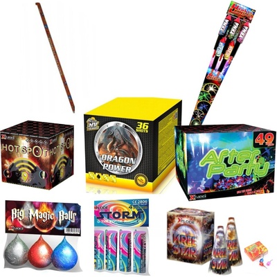 Silvestrovský balíček Pyrotechnik amatér