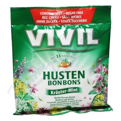 Vivil Herbs 23druhov bez cukru proti kašľu 60g