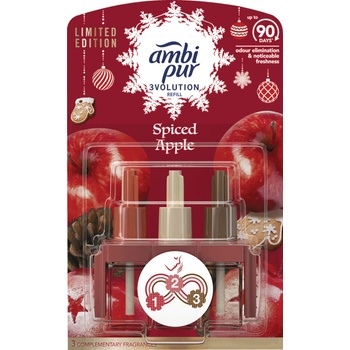 Ambi Pur 3Volution Náhradná Náplň Do Elektrického Osviežovača Vzduchu Spiced Apple 20 ml