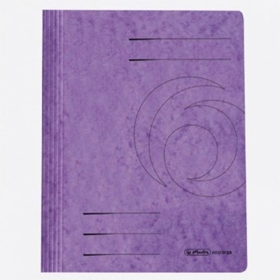 Herlitz Папка от картон Herlitz Easyorga, с машинка, лилава (OK9360)