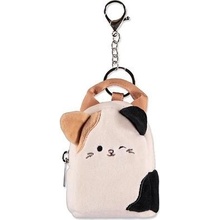 Prívesok na kľúče Squishmallows mikro batôžtek kocúr Cam