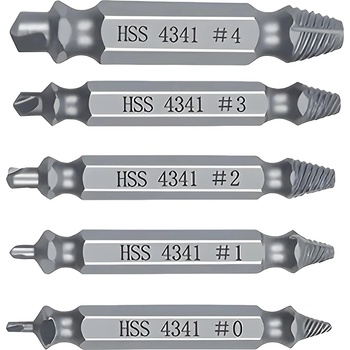 HARAHU Комплект за отстраняване на винтове - Сребрист kp30700 (30700)