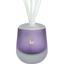 Kett´s Candles Love Spell Luxusní vonný difuzér z českého skla víčko + tělo difuzéru + 15 stébel + 150 ml náplně