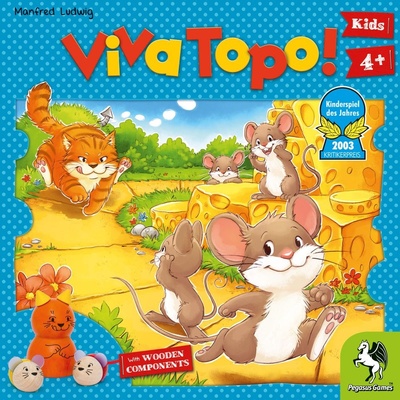 Pegasus Spiele Viva Topo Mlsné myšky EN