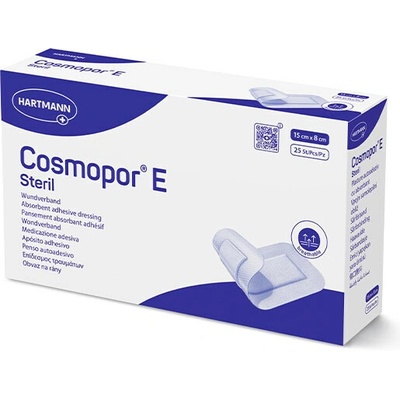 Cosmopor E Steril krytie na rany 15 x 8 cm 25 ks