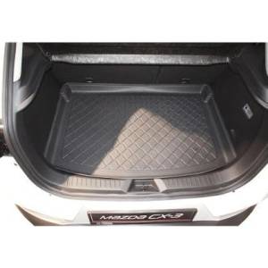  Гумирана стелка за багажник за Mazda CX3 (2015+) for upper (also with subwoofer) and lower (only without subw…