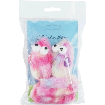 Olala Pets plyšová myška so šantou 33 cm / 2 ks