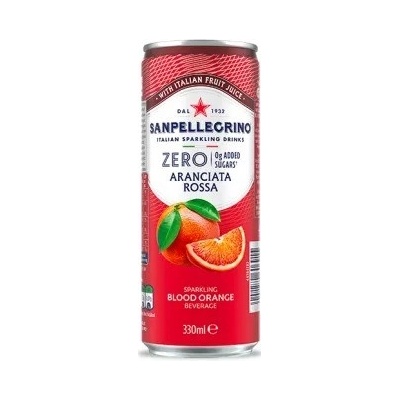 Sanpellegrino Zero Aranciata Rossa Sanpellegrino 330 ml