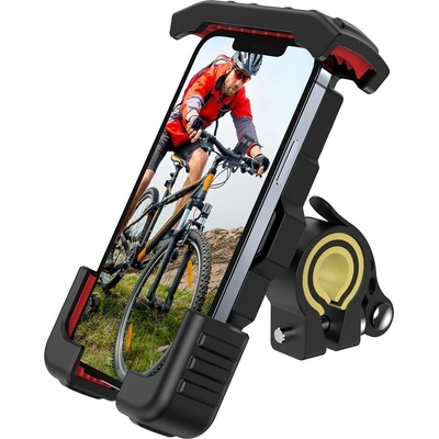 JOYROOM Държач за телефон за велосипед и мотор Joyroom, Черен (KXG0020663)