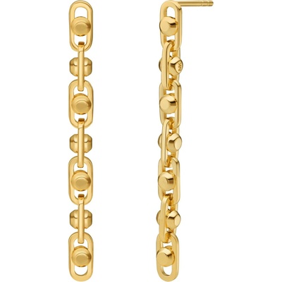 Michael Kors dámske náušnice strieborné pozlátené MKJ171000710