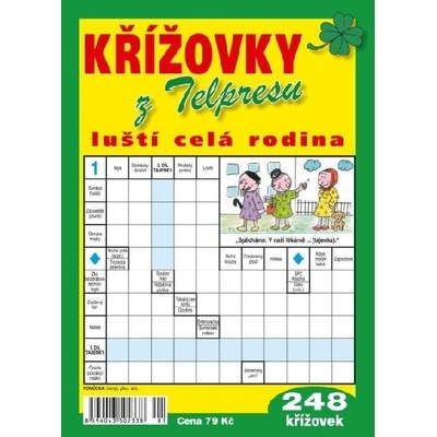 Křížovky z Telpresu luští celá rodina - 248 křížovek 2/2024 - Telpres