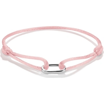 THOMAS SABO CONNECT náramek Textile Bracelet Pink C1210-001-9