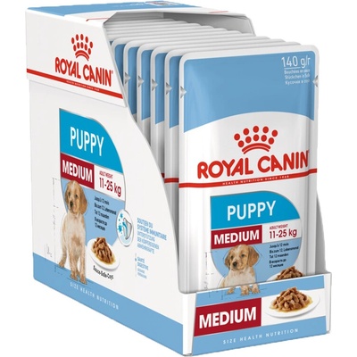 Royal Canin Royal canin Medium Puppy kapsička pro střední štěňata 10x 140 gg