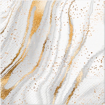 PAW Obrúsky L Golded Marble 33x33cm