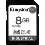 Kingston Industrial SDHC 8GB CL10/UHS-I/U3/V30/A1 (SDIT/8GB)