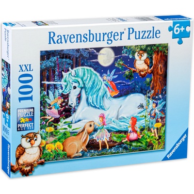 Ravensburger Пъзел Ravensburger от 100 XXL части - Омагьосаната гора (10793)