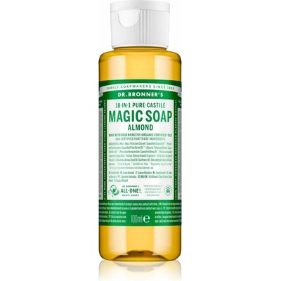 Dr. Bronner’s tekuté univerzálne mydlo almond 100 ml