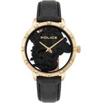 Police Дамски часовник Police PL-16041MS Цвят Черен