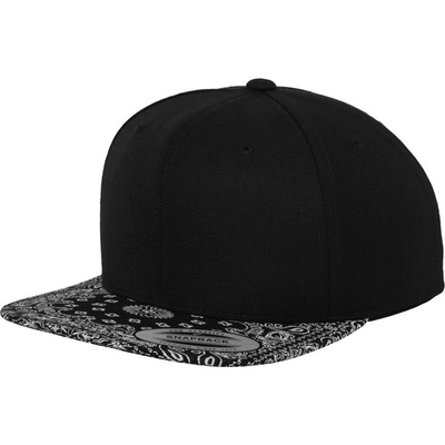 Flexfit 6089F/6089BD/6089CB baseballová 6 panelová COT55689Paf999-black/paisl Černá/paisley