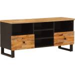 vidaXL ТВ шкаф Corona Кафяво 100 x 33 x 46 см Солидно мангово дърво (4018314)