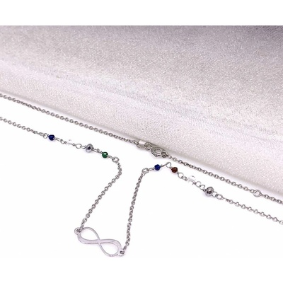 Jan Kos Jewellery Stříbrný řetízek s přívěskem 12124898