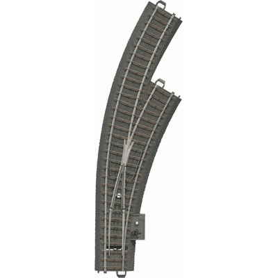 Märklin C koľaj H0 24672 oblúková výhybka pravá