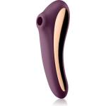 Satisfyer Dual KISS вибратор със стимулиране на клитора Wine red 18, 8 см