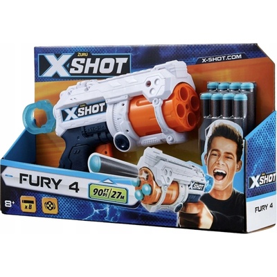 X-Shot Pistole na šipky ZuruFury 4