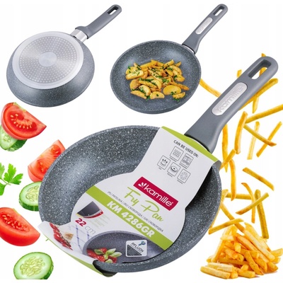 Kamille Tradiční pánev granitová 22 cm