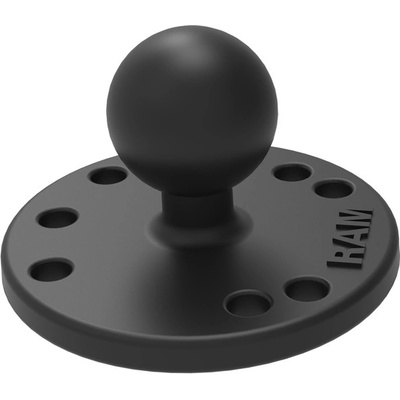 RAM Mounts kruhový držák s AMPS vzorem děr s 1" kulovým čepem – Sleviste.cz