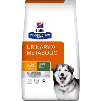 Hill's HILL'S PRESCRIPTION DIET Canine c/d Multicare + Metabolic Суха храна за кучета, диетична, за добър метаболизъм, 12 kg