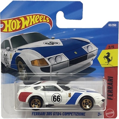 Hot Wheels Ferrari 365 GTB4 Competizione bílé