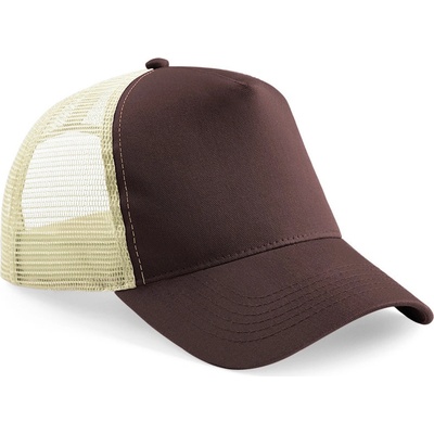 Beechfield B640 5 panelová Trucker 53.064 chocolate/caramel