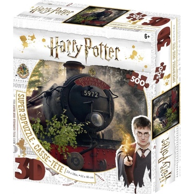 PRIME 3D Harry Potter: Bradavický expres 3D 500 dílků