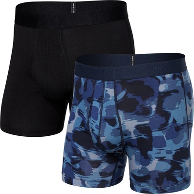 Saxx Droptemp Cooling Cotton Bb Fly 2Pk Размер: M / Цвят: тъмно син