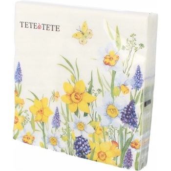 TaT servítky Spring Daffodills 33x33cm